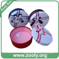 Decorative Round Cardboard Paper Hat Box with Lid (ZH001)